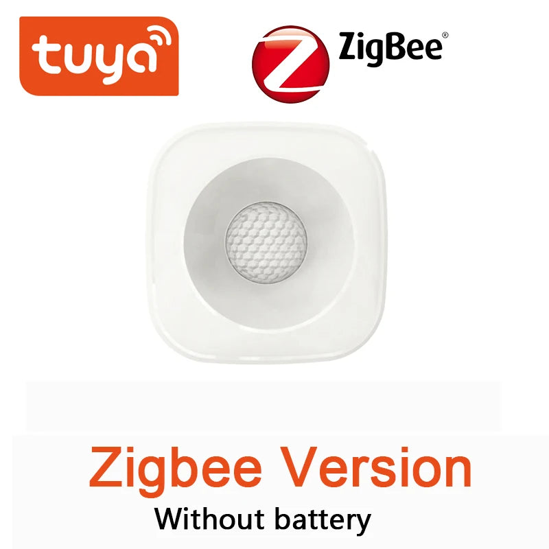 Capteur de Mouvement PIR Tuya ZigBee/WiFi - Détecteur Infrarouge Sans Fil, Alarme de Sécurité, Compatible Smart Life & Alexa