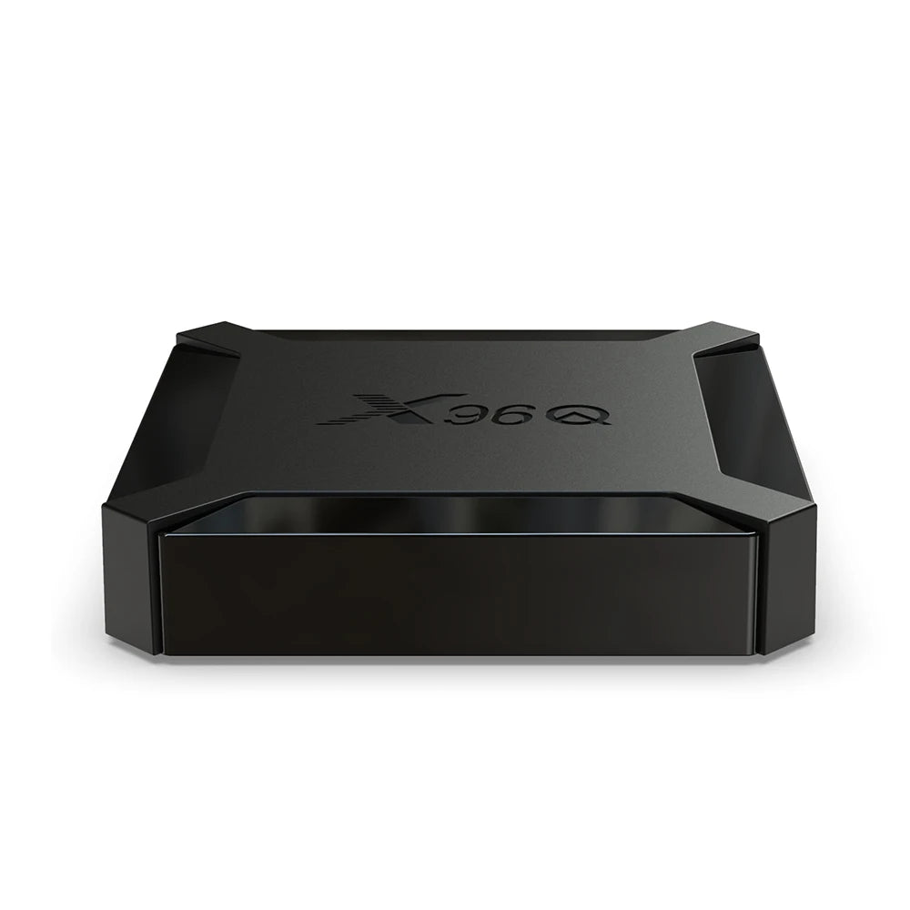 X96Q Android 10.0 Smart TV Box - 2GB RAM, 16GB ROM, Allwinner H313 Quad-Core, 4K Ultra HD, Streaming Rapide