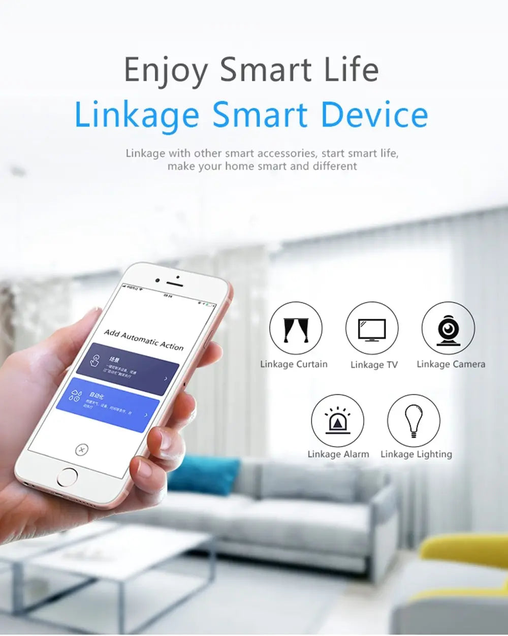 Capteur de Mouvement PIR Tuya ZigBee/WiFi - Détecteur Infrarouge Sans Fil, Alarme de Sécurité, Compatible Smart Life & Alexa