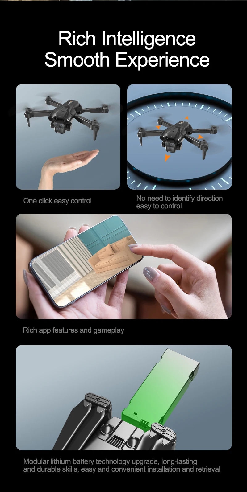 KBDFA M4 Drone RC 4K – Performance & Technologie Avancée pour des Images Aériennes Exceptionnelles !