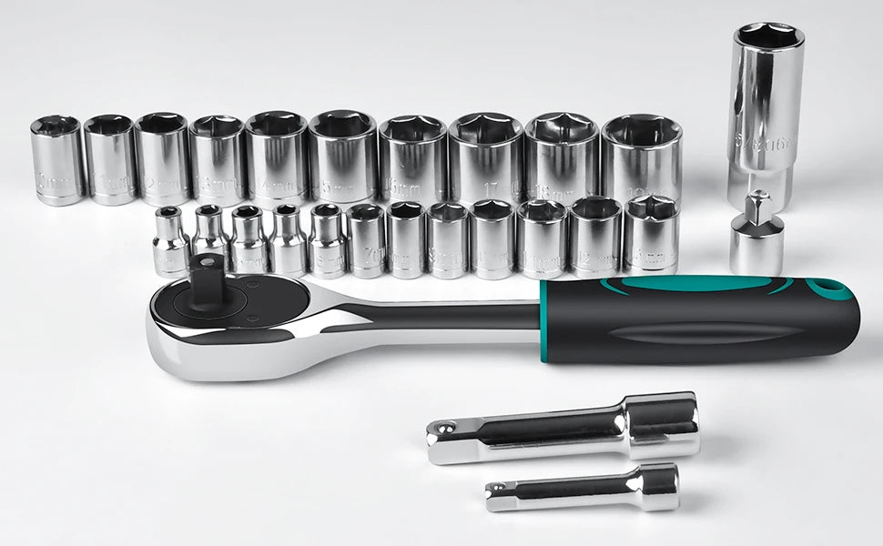Coffret d'Outils 198 Pièces – Kit Complet pour Réparations Maison & Automobile !