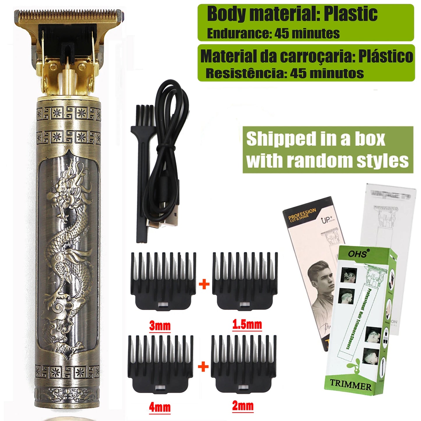 Tondeuse T9 Professionnelle – Précision & Polyvalence pour une Coupe Parfaite !