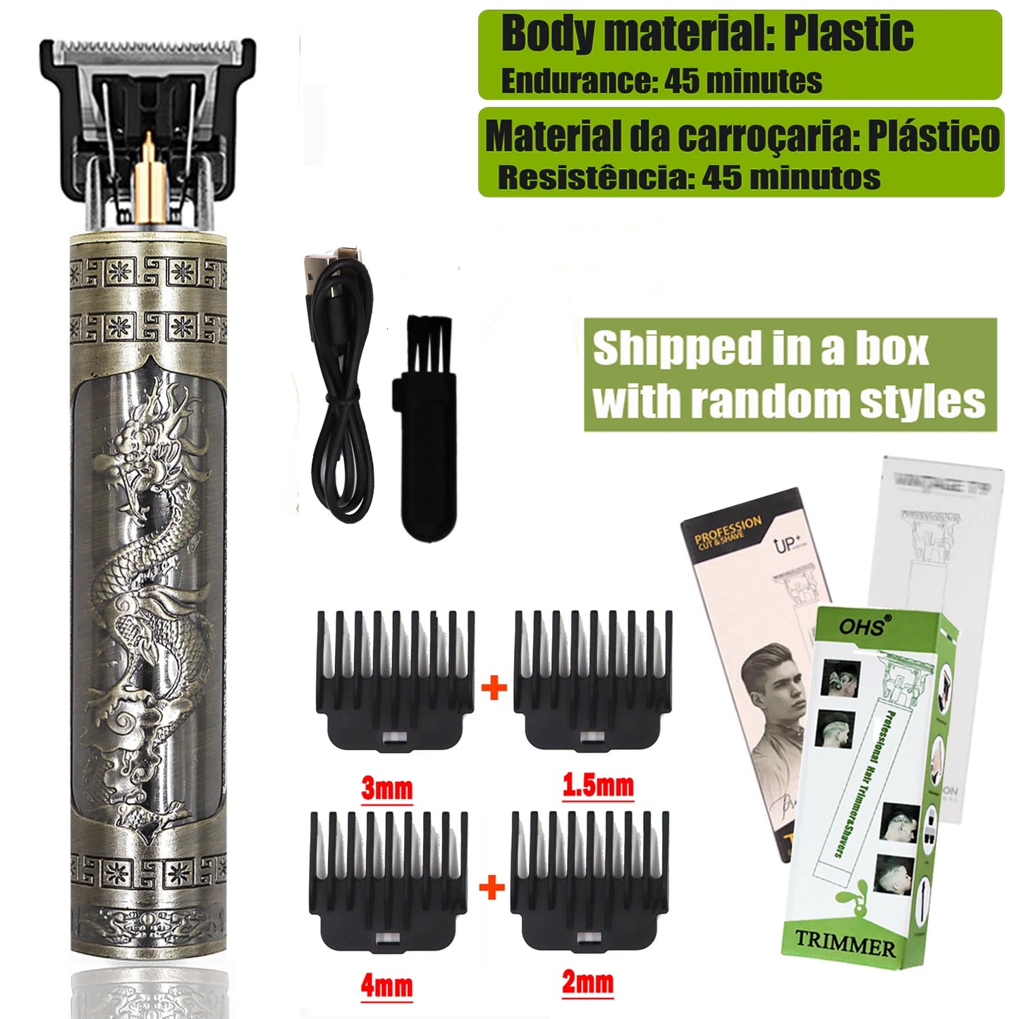 Tondeuse T9 Professionnelle – Précision & Polyvalence pour une Coupe Parfaite !
