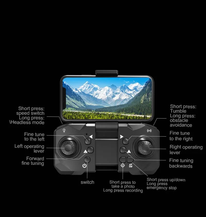 KBDFA M4 Drone RC 4K – Performance & Technologie Avancée pour des Images Aériennes Exceptionnelles !
