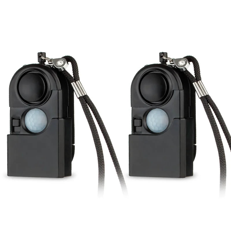 Alarme de Détection de Mouvement KERUI - Mini Alarme Portable 120dB, Sirène SOS & LED, Sécurité pour Voyage, Maison & Enfants