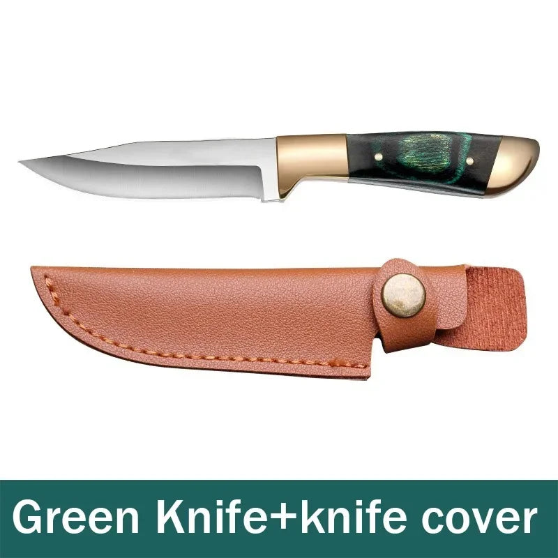Couteau Polyvalent - Couteau à Fruits, Désossage, EDC Portable, Couteau de Poche, BBQ & Survie