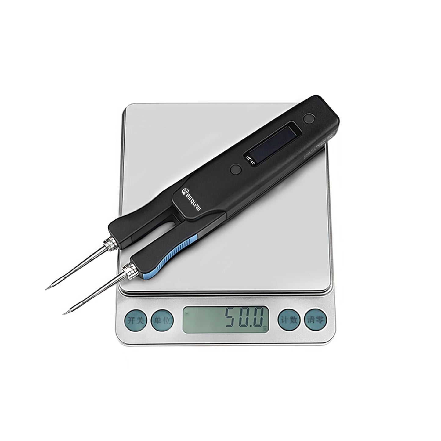 SEQURE HT140 2-en-1 – Pince Chauffante & Fer à Souder Portable, Compatible C210