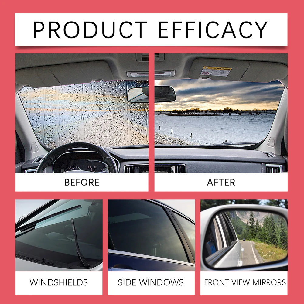 Nettoyant pour Vitres de Voiture – Élimination du Film Huileux & Saletés