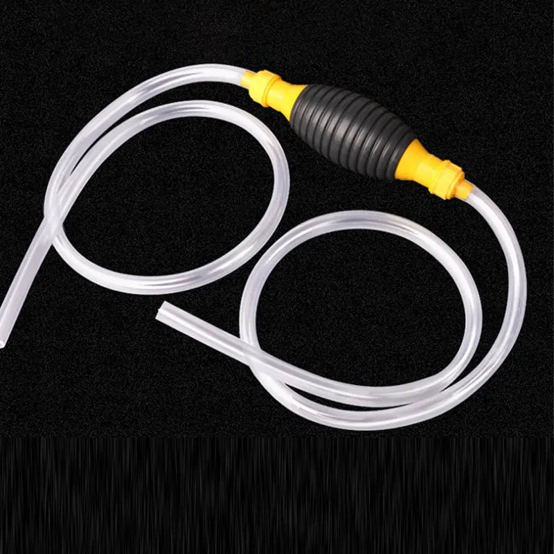 Pompe Manuelle de Transfert de Carburant - Haute Débit, Portable, Compatible Essence, Diesel, Huile & Liquides