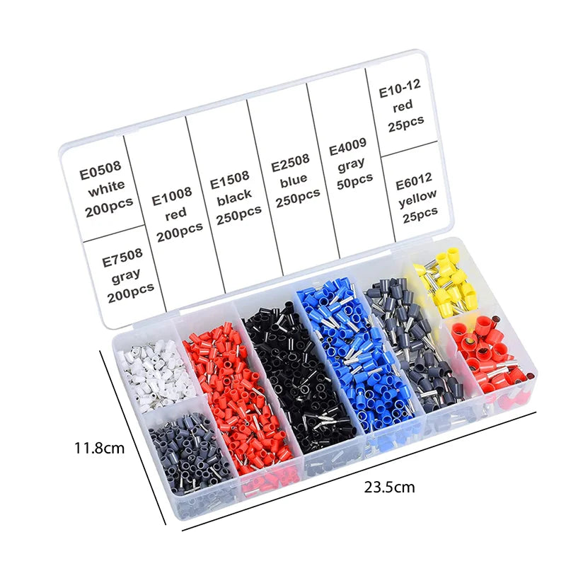 Kit de Pince à Sertir – HSC8 6-4A (0.25-10mm²) pour Cosses et Bornes Électriques