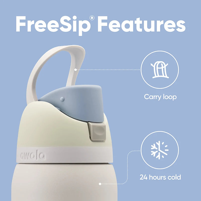 Bouteille Isotherme Owala - Thermos en Acier Inoxydable, Mug Thermique pour Boissons Chaudes & Froides, Étanche & Portable