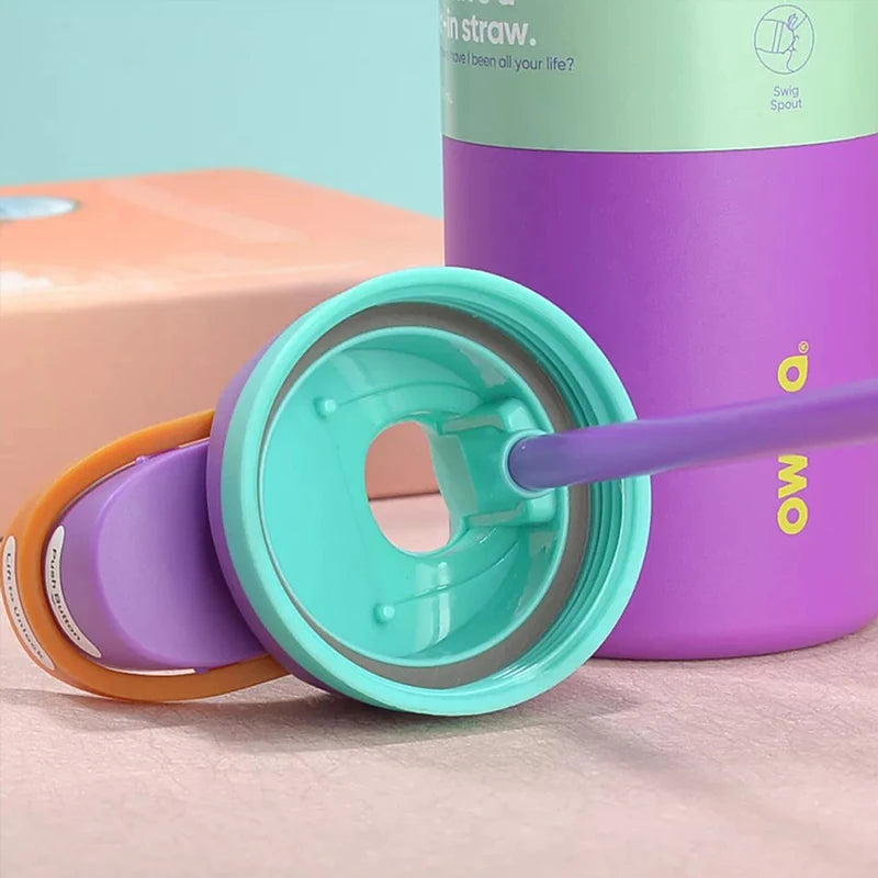 Bouteille Isotherme Owala - Thermos en Acier Inoxydable, Mug Thermique pour Boissons Chaudes & Froides, Étanche & Portable