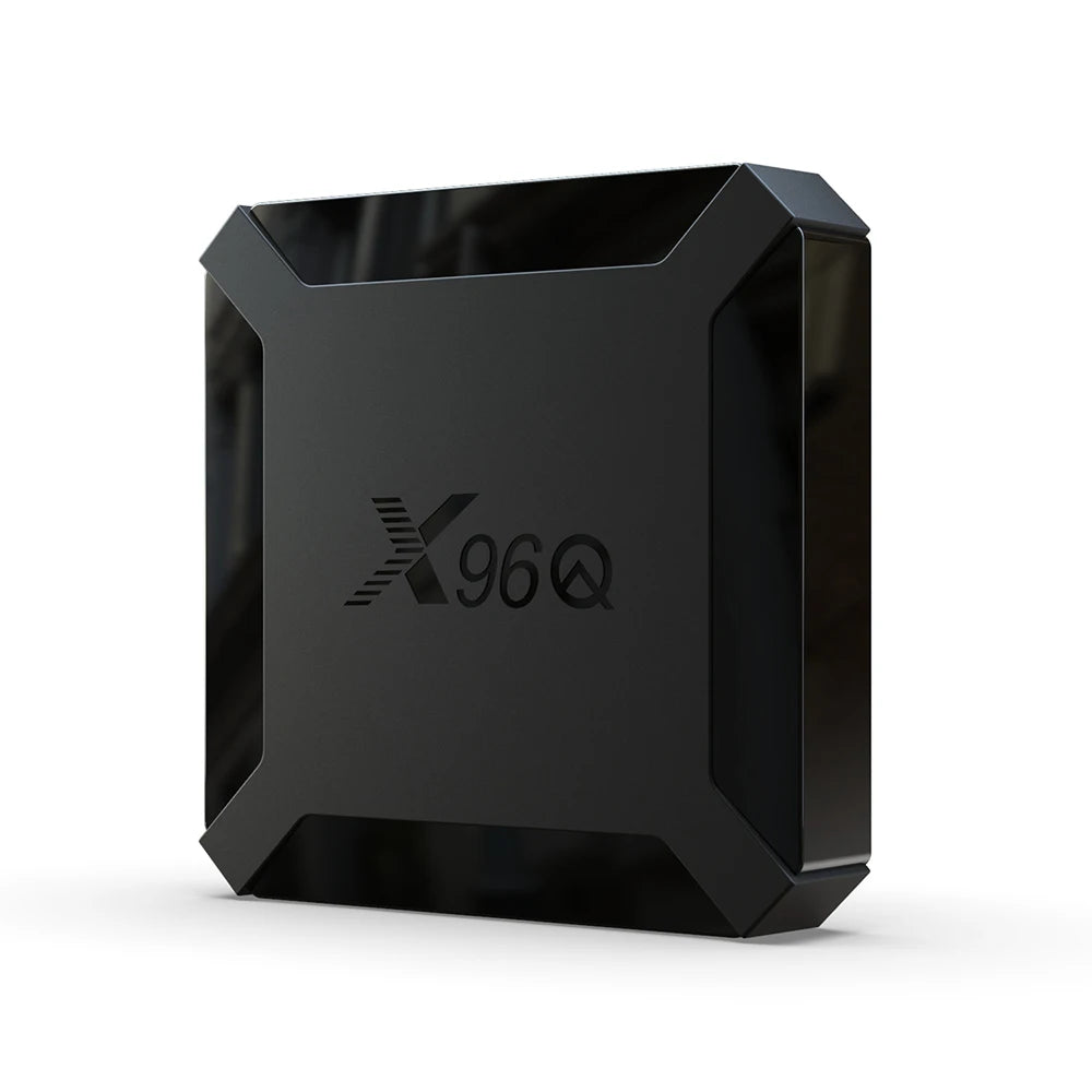 X96Q Android 10.0 Smart TV Box - 2GB RAM, 16GB ROM, Allwinner H313 Quad-Core, 4K Ultra HD, Streaming Rapide