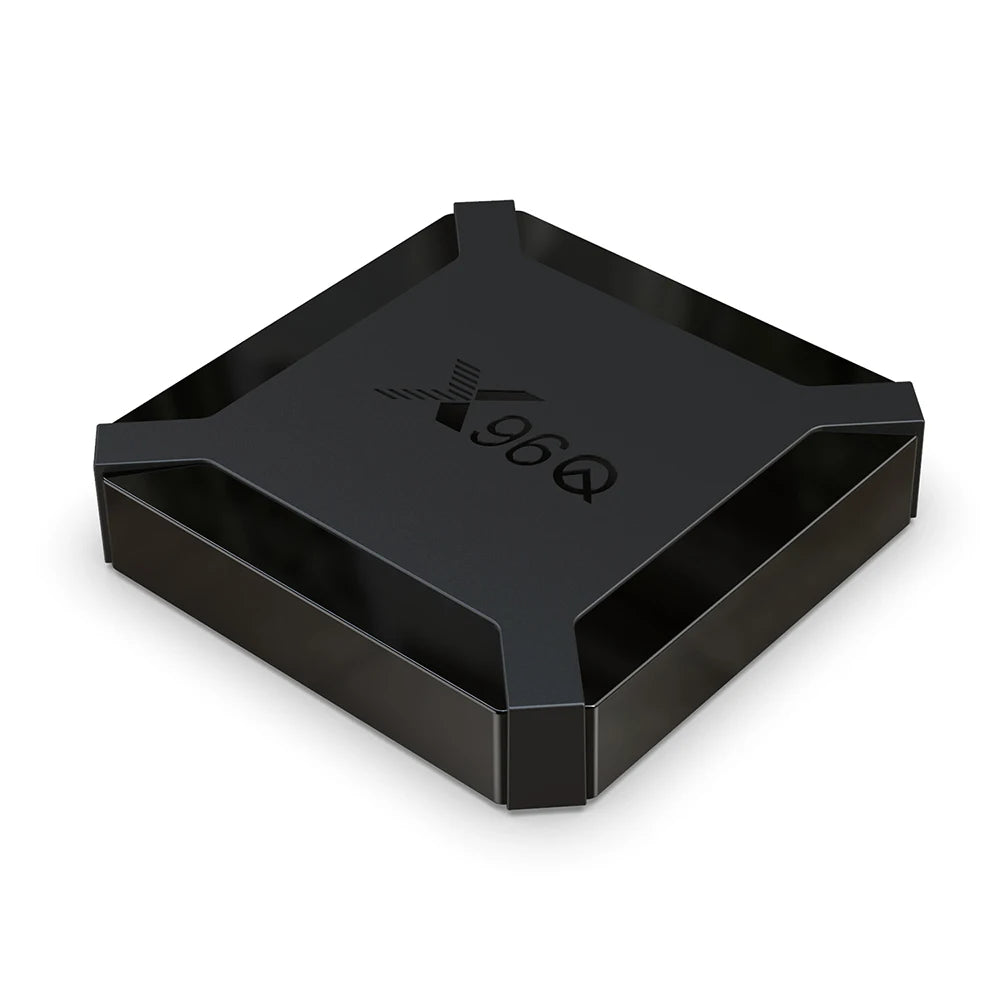 X96Q Android 10.0 Smart TV Box - 2GB RAM, 16GB ROM, Allwinner H313 Quad-Core, 4K Ultra HD, Streaming Rapide
