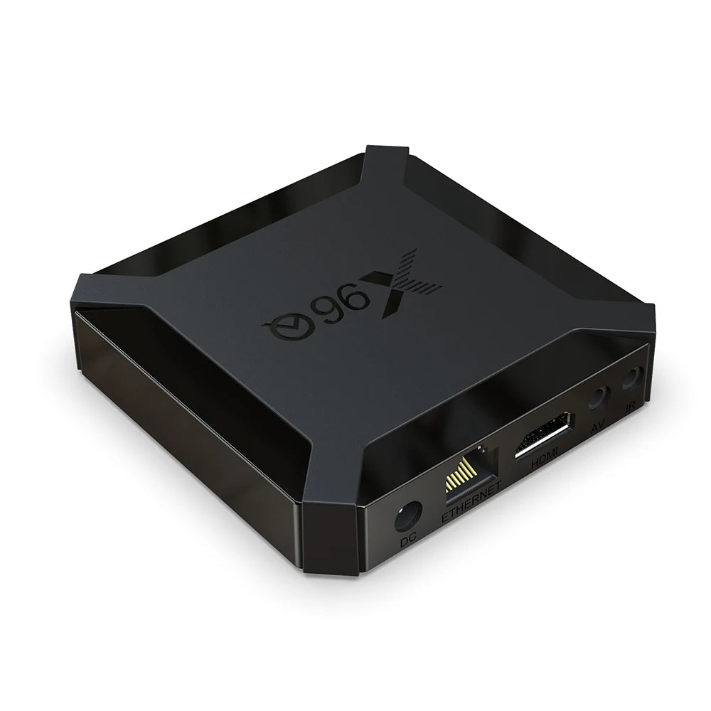 X96Q Android 10.0 Smart TV Box - 2GB RAM, 16GB ROM, Allwinner H313 Quad-Core, 4K Ultra HD, Streaming Rapide