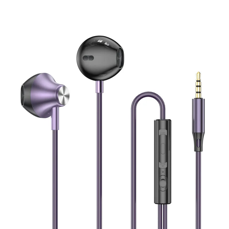 Pour Samsung Écouteurs HiFi Son surround In-ear USB Type C 3.5mm avec contrôle de fil Bouchons d’oreille filaires pour Galaxy S24 S23 S22 Ultra