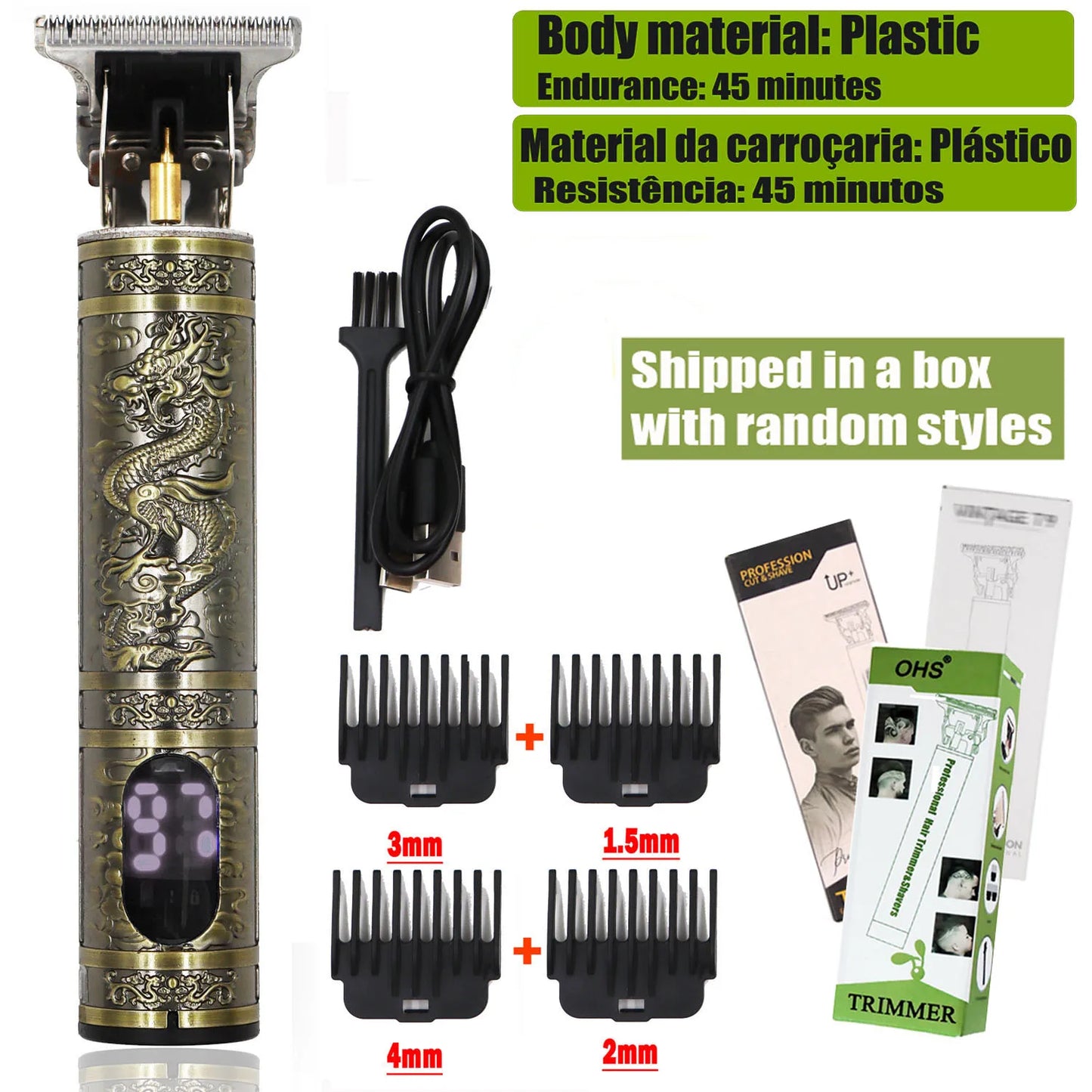 Tondeuse T9 Professionnelle – Précision & Polyvalence pour une Coupe Parfaite !