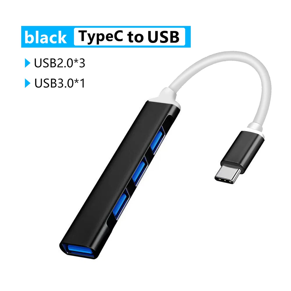 Hub USB-C Multifonction – Adaptateur Type-C vers HDMI 4K, SD/TF, PD Charge Rapide