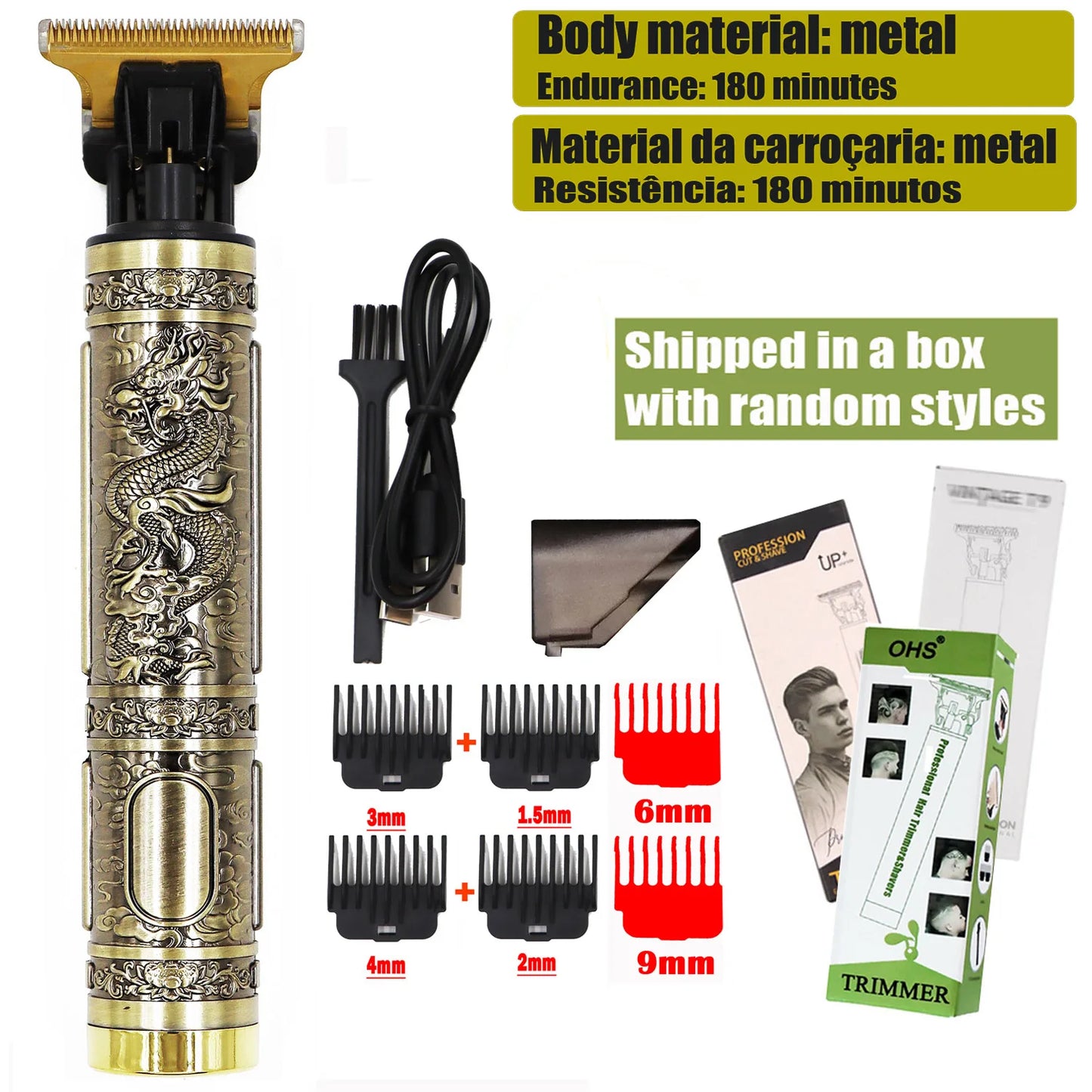 Tondeuse T9 Professionnelle – Précision & Polyvalence pour une Coupe Parfaite !