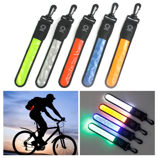 Lumière LED Réfléchissante – Sécurité pour Sac à Dos, Sport & Course Nocturne