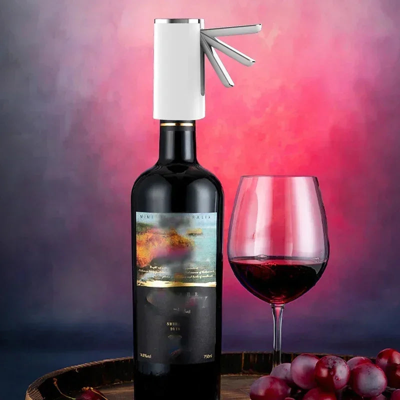 Distributeur d'Alcool Intelligent – Pompe à Whisky & Vin, Quantité Ajustable, Design Pliable