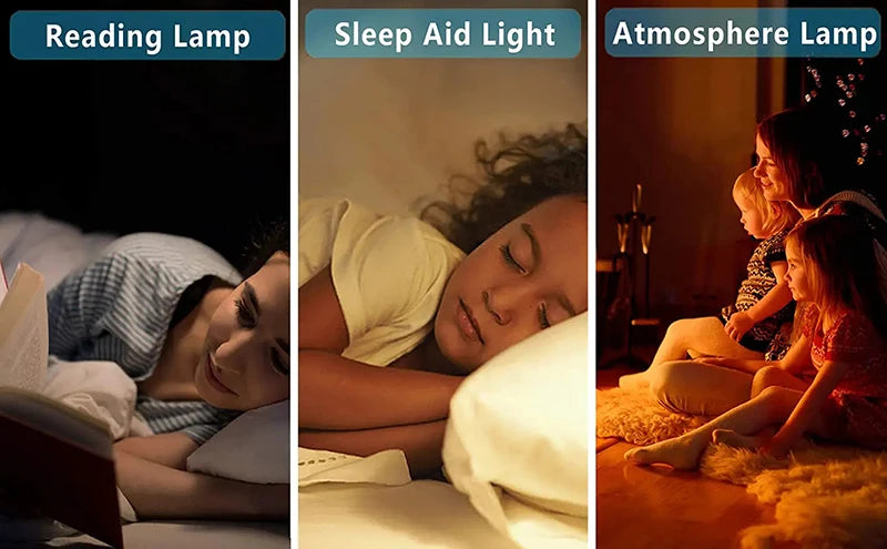 Réveil Lumineux avec Simulation de Lever/Coucher du Soleil - Double Alarme, Radio FM, Veilleuse 7 Couleurs, Sons Naturels & Snooze