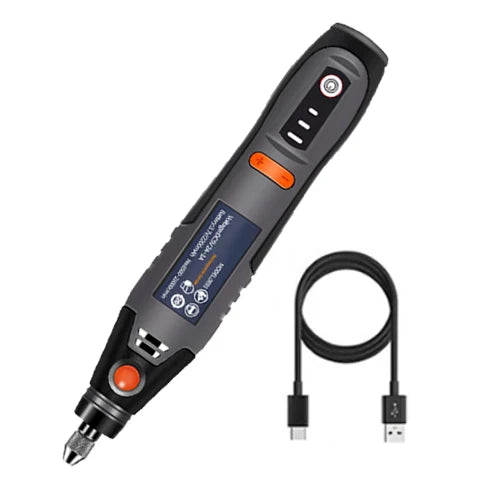Mini Outil Rotatif Sans Fil 35W – USB Rechargeable, 3 Vitesses, Perçage & Gravure