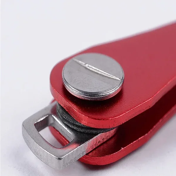 Porte-Clés Intelligent & Compact - Organisateur de Clés en Métal, Clip en Aluminium, Accessoire de Rangement Portable