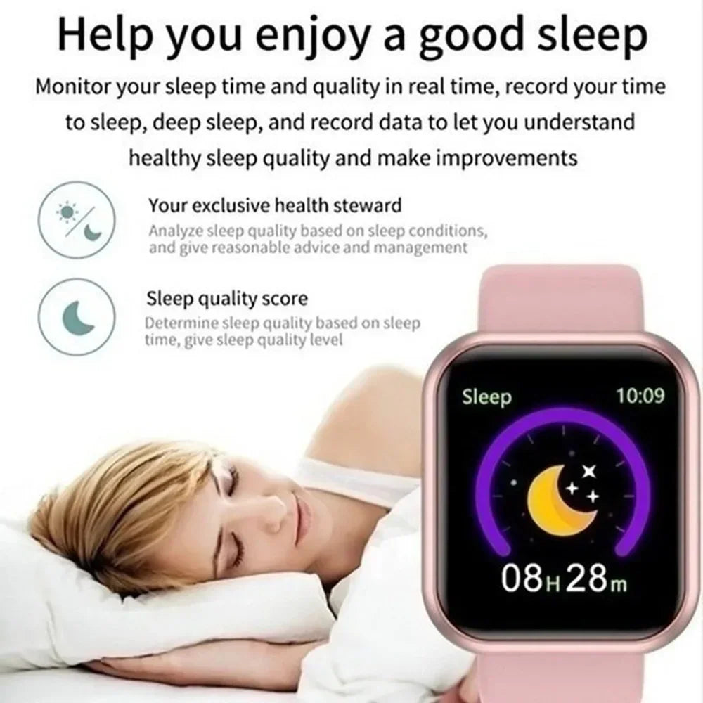 Xiaomi Smartwatch - Montre Connectée Sport & Fitness, Appels Bluetooth, Suivi du Sommeil & Fréquence Cardiaque, Musique & Notifications