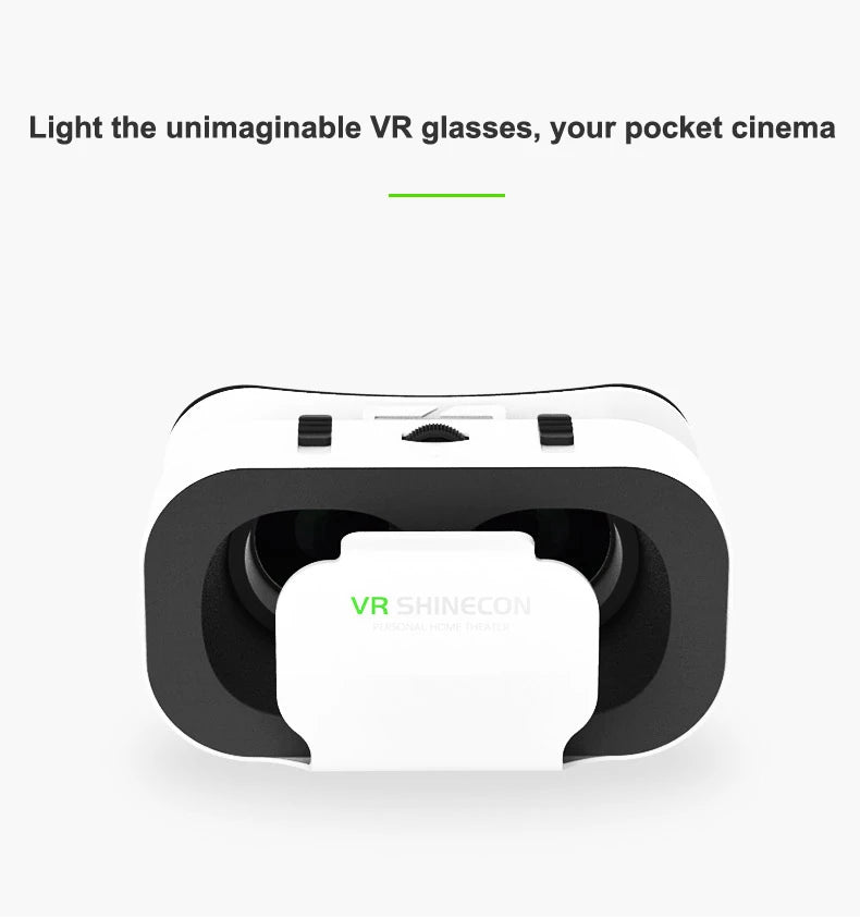 Casque de Réalité Virtuelle VR - Lunettes 3D pour Smartphones, Expérience Immersive pour Jeux & Vidéos