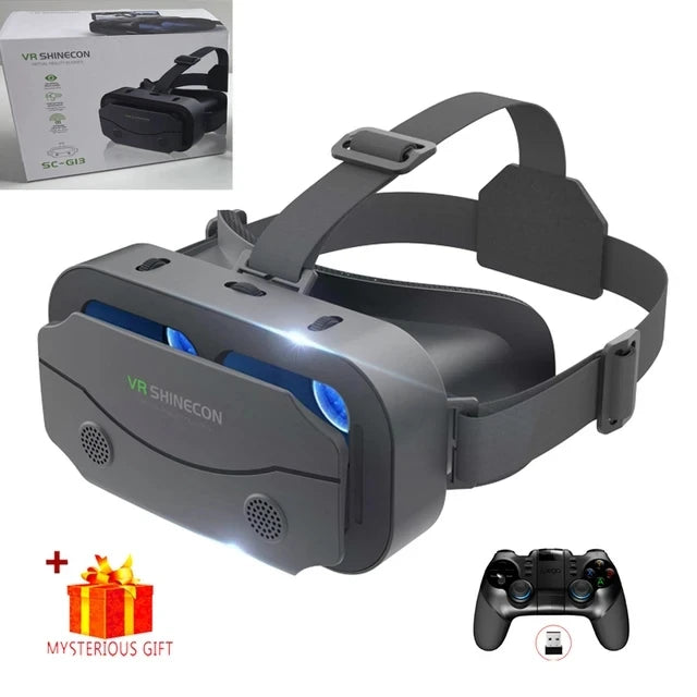 Casque de Réalité Virtuelle VR - Lunettes 3D pour Smartphones, Expérience Immersive pour Jeux & Vidéos