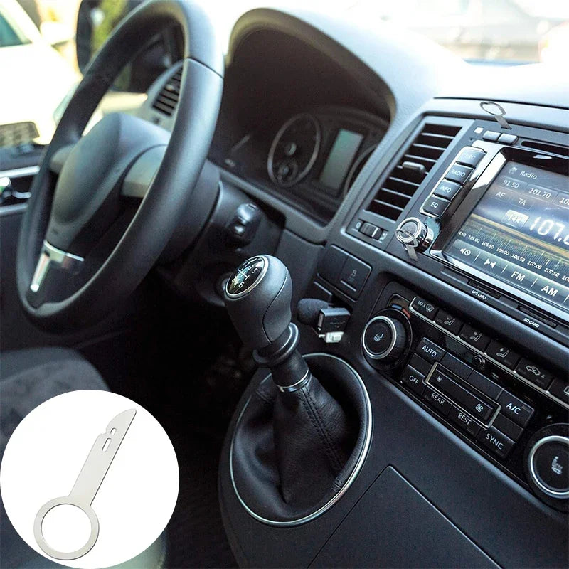 Lot de 4 Outils d’Extraction pour Autoradio - Clés de Dépose Stéréo Universelles, Outil de Démontage & Installation