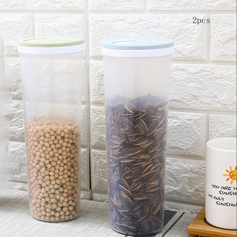 Boîte de Rangement pour Riz et Céréales – Hermétique, Anti-Humidité, Avec Gobelet Doseur