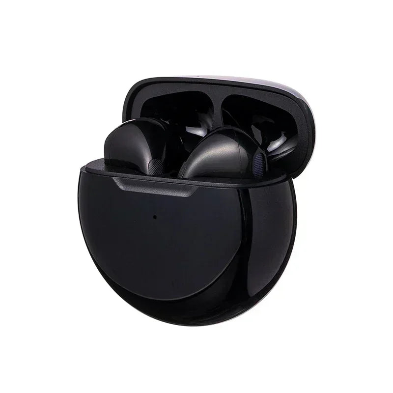 Écouteurs Sans Fil Pro 6 TWS - Bluetooth, Réduction de Bruit, Micro Intégré, Compatibles iPhone & Android