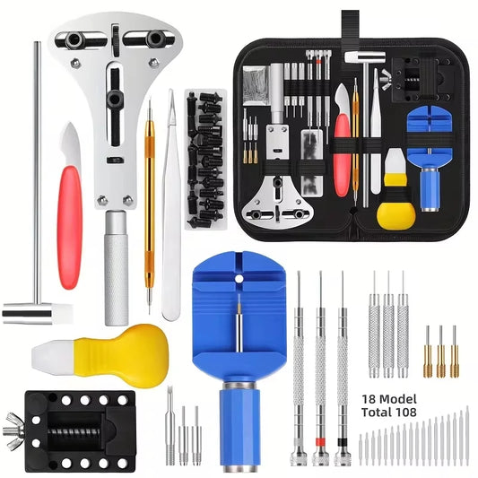 Kit de Réparation de Montres 147 Pièces – Outils Horloger Professionnel