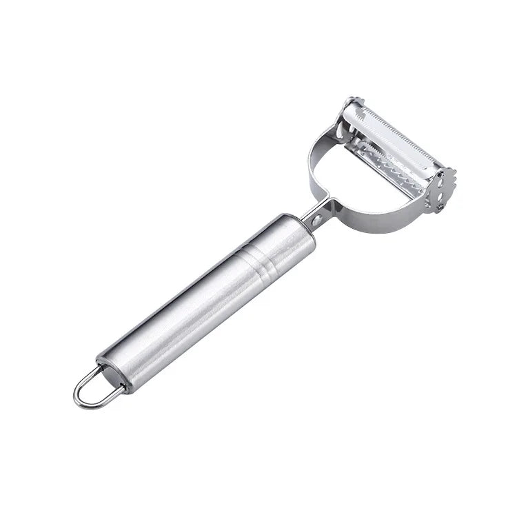 Éplucheur de Cuisine Multifonction – Acier Inoxydable, Durable et Polyvalent