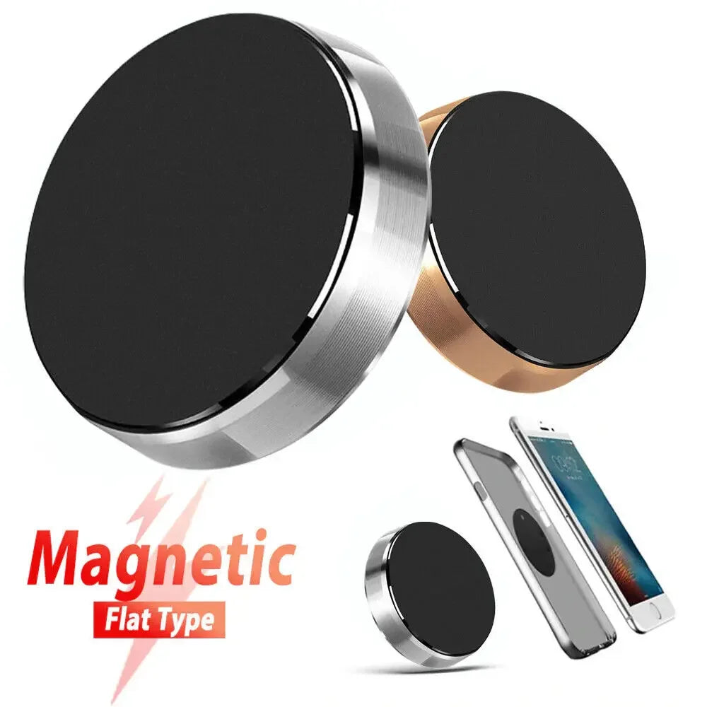 Support Téléphone Magnétique Universel - Fixation Voiture & Maison, Compatible iPhone, Xiaomi, Samsung, Huawei