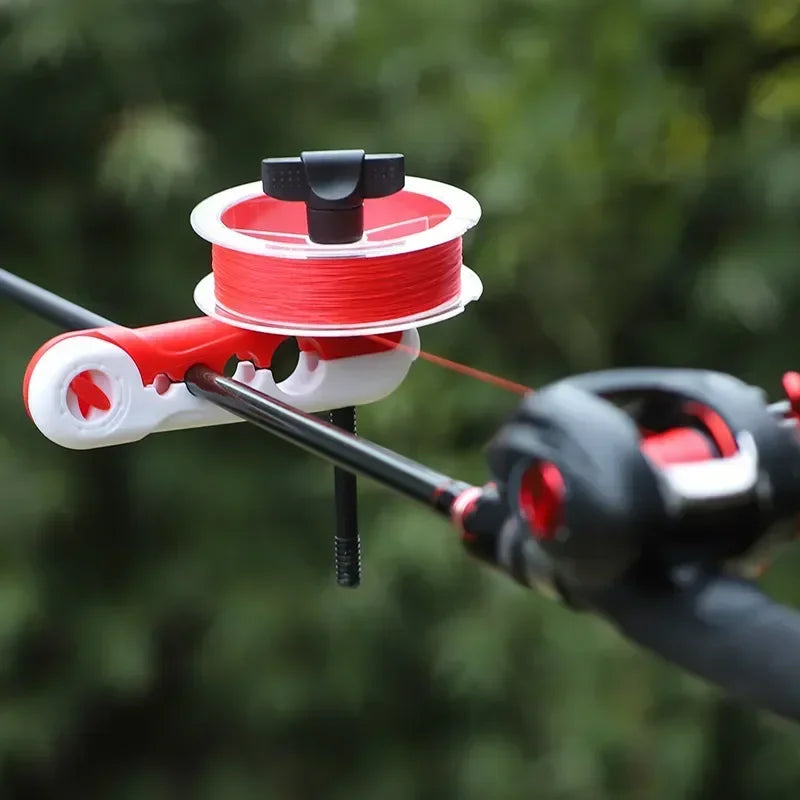 Enrouleur de Ligne de Pêche Portable - Bobineuse pour Moulinet Spinning & Baitcasting, Outil de Montage Rapide