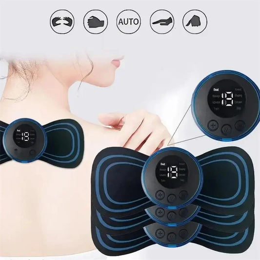 Masseur Électrique EMS – Soulagement Musculaire & Relaxation Cervicale