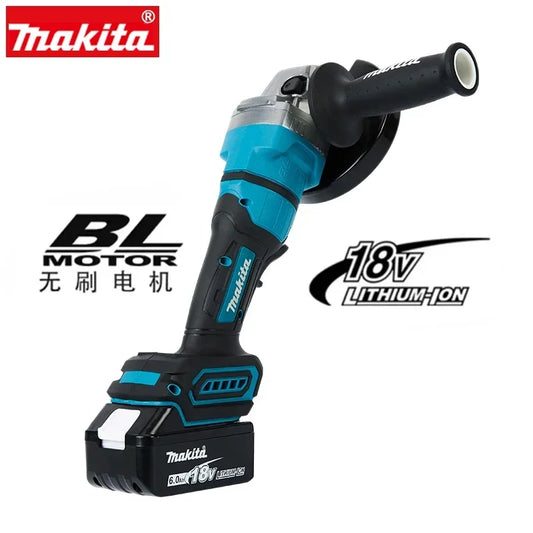 Makita GA035G - Meuleuse d’Angle Sans Fil Haute Puissance, Moteur Brushless, Batterie Lithium 40V