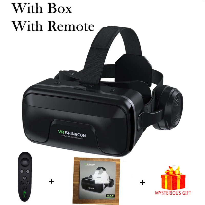 Casque de Réalité Virtuelle VR - Lunettes 3D pour Smartphones, Expérience Immersive pour Jeux & Vidéos