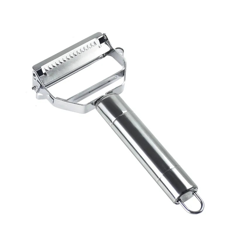 Éplucheur de Cuisine Multifonction – Acier Inoxydable, Durable et Polyvalent