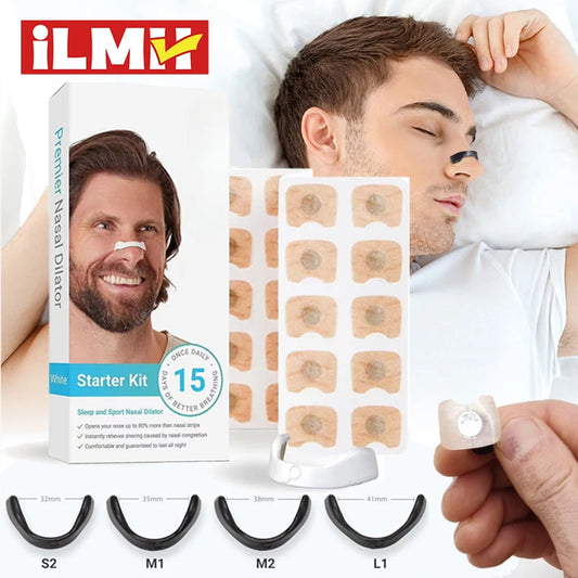 Dilateurs Nasaux Anti-Ronflement – Améliore la Respiration et le Sommeil