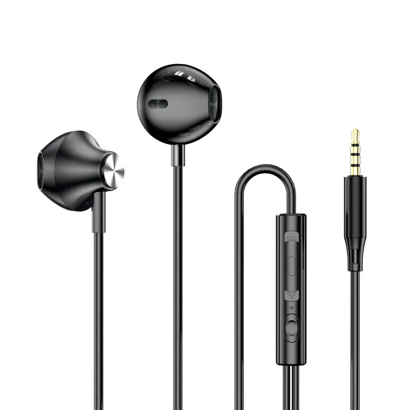 Pour Samsung Écouteurs HiFi Son surround In-ear USB Type C 3.5mm avec contrôle de fil Bouchons d’oreille filaires pour Galaxy S24 S23 S22 Ultra