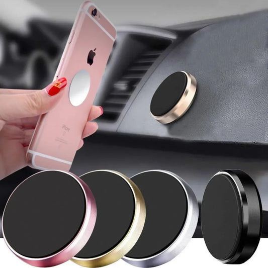 Support Téléphone Magnétique Universel - Fixation Voiture & Maison, Compatible iPhone, Xiaomi, Samsung, Huawei