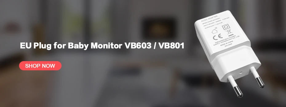 VB603 Moniteur Vidéo pour Bébé - Caméra de Surveillance Sans Fil 2.4G, Écran LCD 3.2", Audio Bidirectionnel, Vision Nocturne