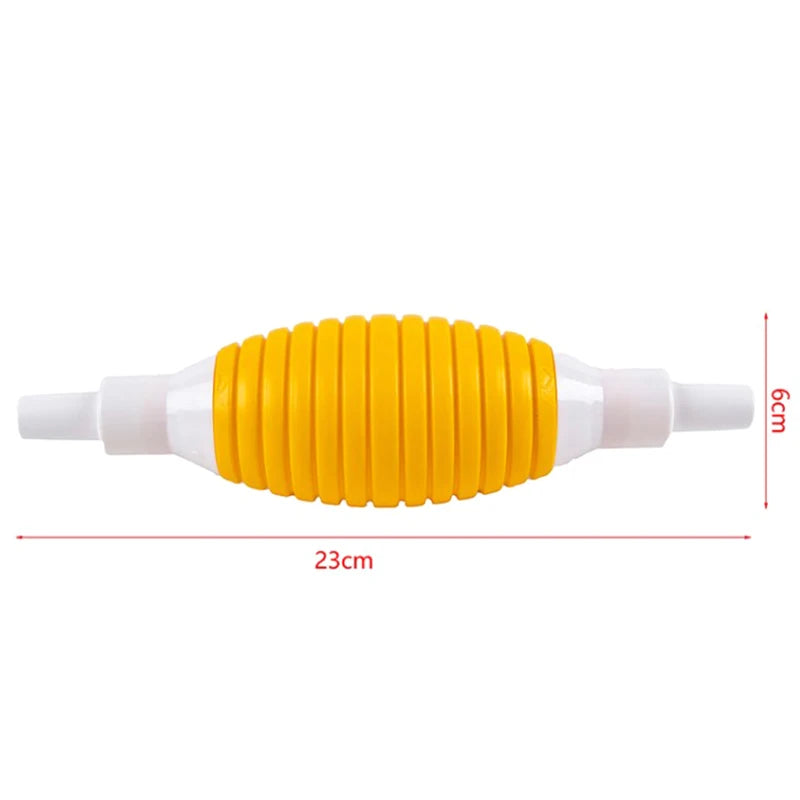 Pompe Manuelle de Transfert de Carburant - Haute Débit, Portable, Compatible Essence, Diesel, Huile & Liquides