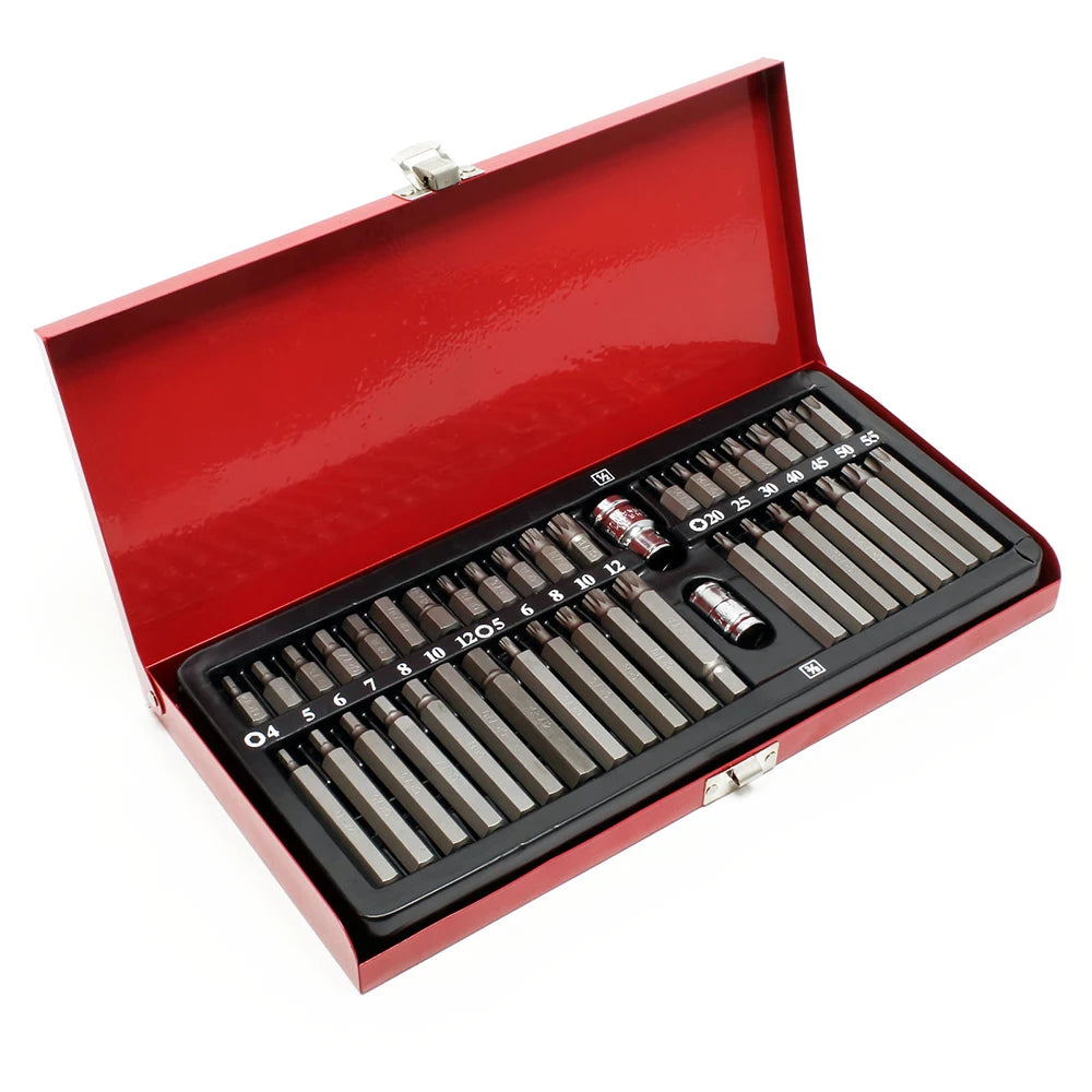Kit Douilles Torx & Hex 40 Pièces – Outils de Réparation Auto et Mécanique !