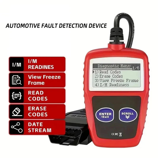 Outil de Diagnostic Automobile OBD2 - Scanner Universel pour Codes d'Erreur et Réinitialisation