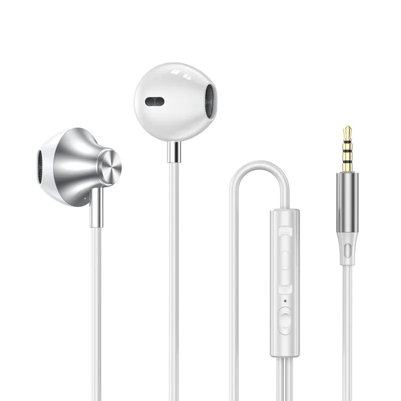 Pour Samsung Écouteurs HiFi Son surround In-ear USB Type C 3.5mm avec contrôle de fil Bouchons d’oreille filaires pour Galaxy S24 S23 S22 Ultra